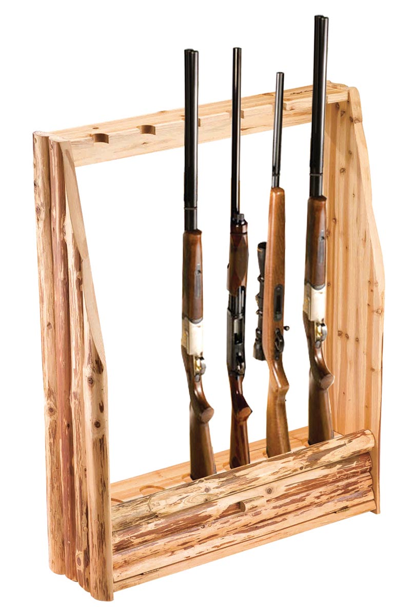 Rush Creek 370037 6Gun Rack w/ Storage 370037